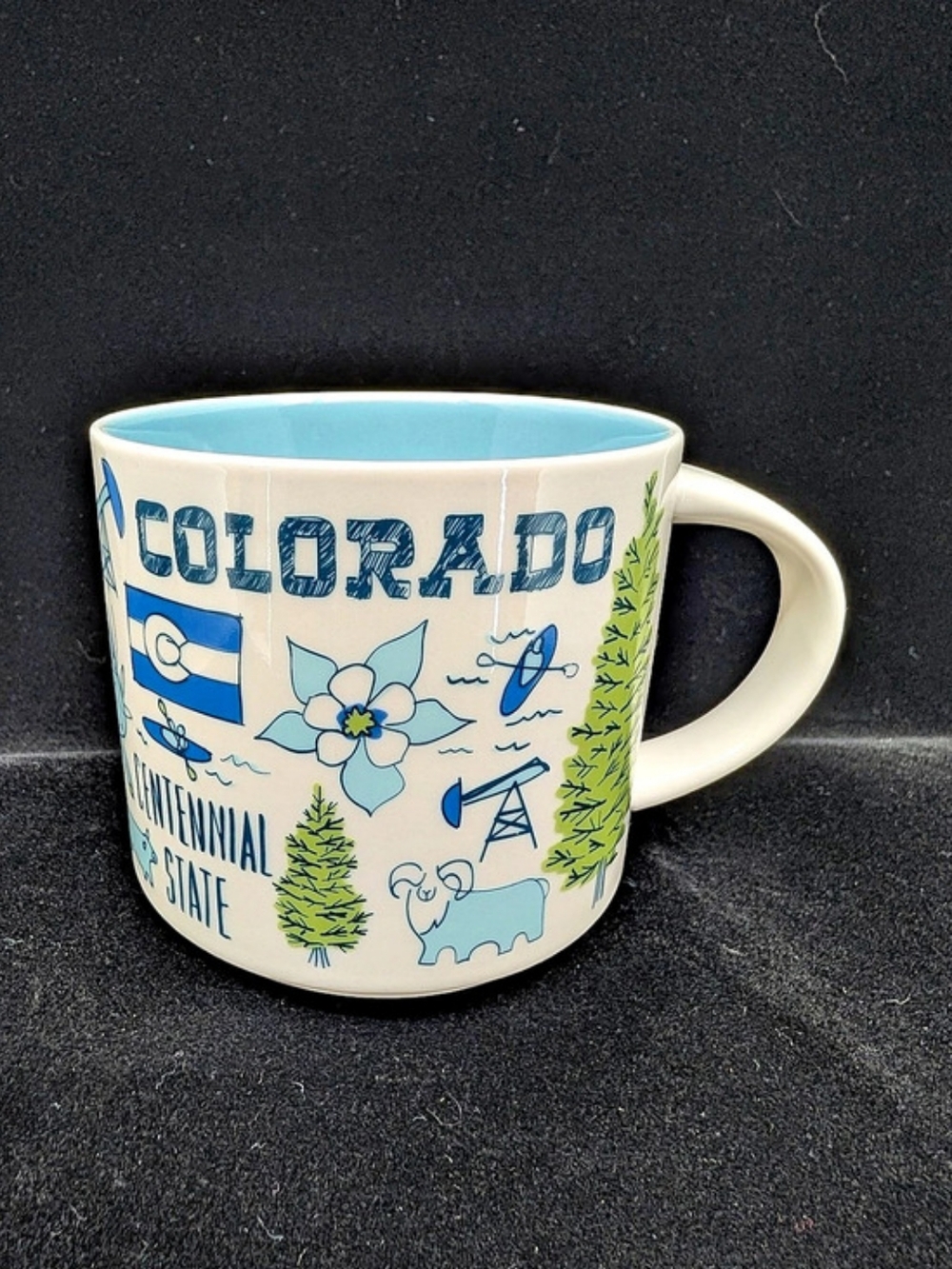 Starbucks Colorado Been There Series Across The Globe Collection White/Blue 2021